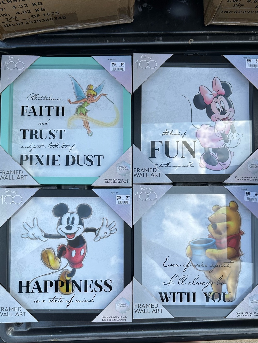 ⭐ CHOOSE ONE — Disney 100 Framed Wall Art